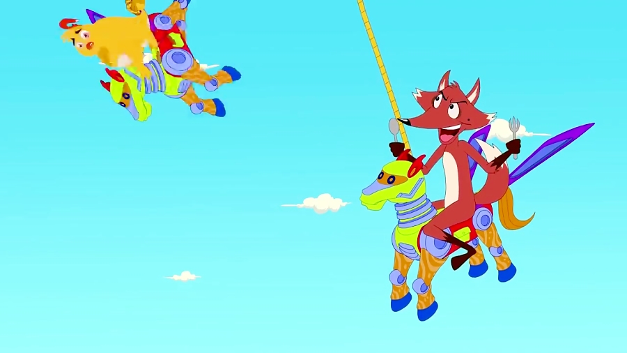 کارتون شاد جوجه کوچولوها و روباه بدجنس - قسمت 27